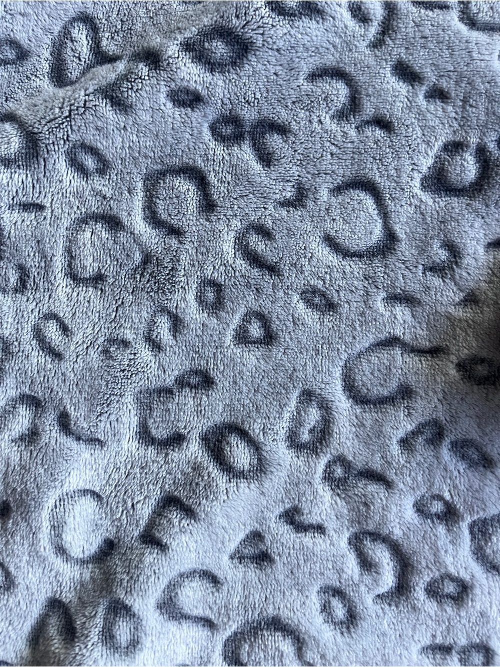Multiples Light Gray Leopard-Print Pullover - Picture 2 of 4
